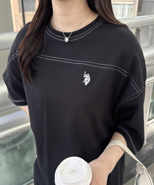POLOワンピース U.S. POLO ASSN.】ワンポイント刺繍ワンピース 通販【ニッセン】