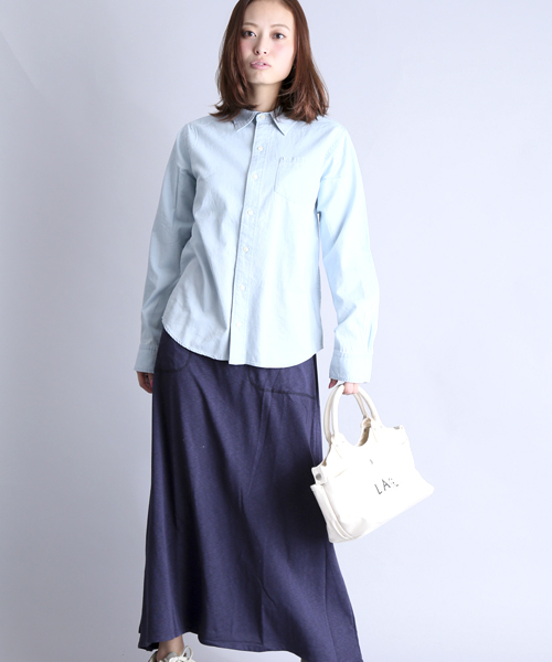 Denime（ドゥニーム）の「CHAMBRAY SHIRTS/シャンブレーシャツ（シャツ/ブラウス・レディース・ライトインディゴブルー/インディゴブルー・FREE）」の16枚目の写真