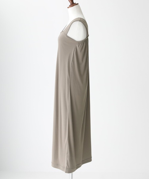 n'OrLABEL(ノアールレーベル)の「『ブラ紐隠しペチワンピース』(インナーウェア/肌着・レディース・ライトベージュ/ブラック/モカ・M/L/LL)」の7枚目の写真