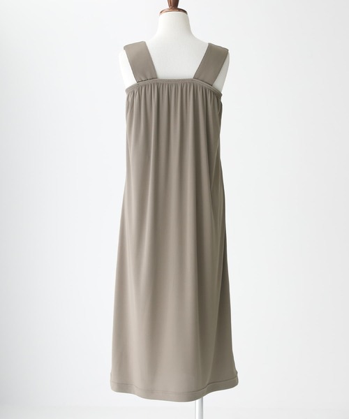 n'OrLABEL(ノアールレーベル)の「『ブラ紐隠しペチワンピース』(インナーウェア/肌着・レディース・ライトベージュ/ブラック/モカ・M/L/LL)」の8枚目の写真