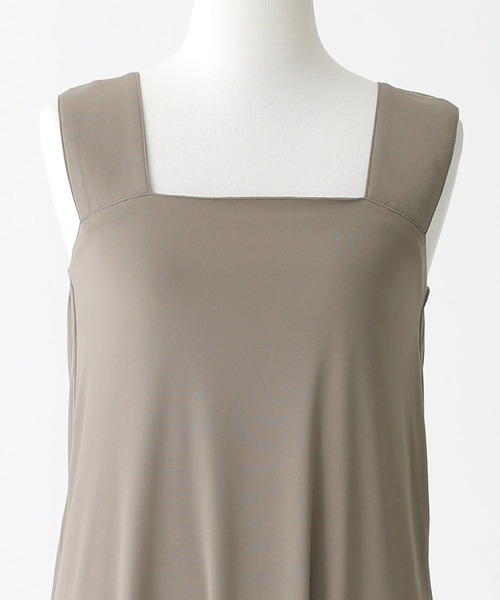 n'OrLABEL(ノアールレーベル)の「『ブラ紐隠しペチワンピース』(インナーウェア/肌着・レディース・ライトベージュ/ブラック/モカ・M/L/LL)」の11枚目の写真