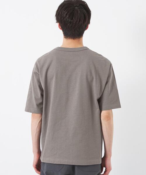 green label relaxing(グリーンレーベルリラクシング)の「ヘビーウェイト クルーネック Tシャツ(Tシャツ/カットソー・メンズ・ネイビー/ターコイズブルー/オフホワイト/ダークグレー・XXL/S/XL/M/L)」の17枚目の写真