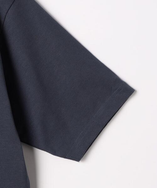 green label relaxing(グリーンレーベルリラクシング)の「ヘビーウェイト クルーネック Tシャツ(Tシャツ/カットソー・メンズ・ネイビー/ターコイズブルー/オフホワイト/ダークグレー・XXL/S/XL/M/L)」の9枚目の写真