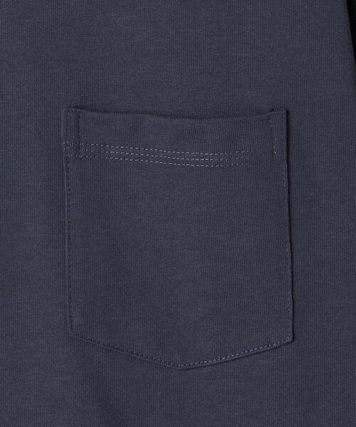 green label relaxing(グリーンレーベルリラクシング)の「ヘビーウェイト クルーネック Tシャツ(Tシャツ/カットソー・メンズ・ネイビー/ターコイズブルー/オフホワイト/ダークグレー・XXL/S/XL/M/L)」の12枚目の写真