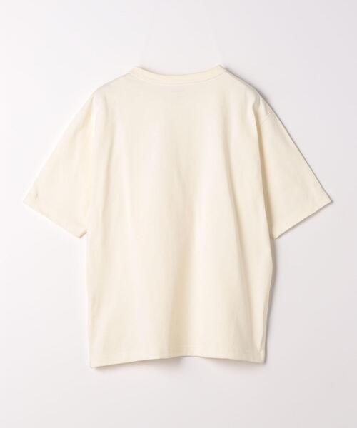 green label relaxing(グリーンレーベルリラクシング)の「ヘビーウェイト クルーネック Tシャツ(Tシャツ/カットソー・メンズ・ネイビー/ターコイズブルー/オフホワイト/ダークグレー・XXL/S/XL/M/L)」の8枚目の写真