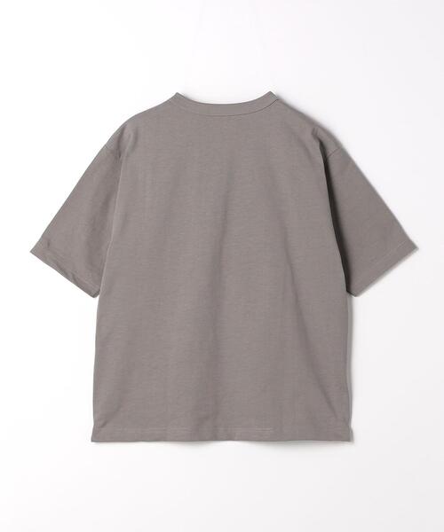 green label relaxing(グリーンレーベルリラクシング)の「ヘビーウェイト クルーネック Tシャツ(Tシャツ/カットソー・メンズ・ネイビー/ターコイズブルー/オフホワイト/ダークグレー・XXL/S/XL/M/L)」の10枚目の写真