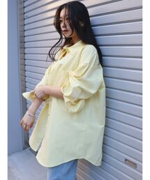 EVRIS | ワンポイントベーシックオーバーサイズシャツ(シャツ/ブラウス)