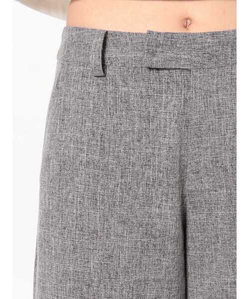 MURUA（ムルーア）の「ローライズカッティングパンツ【2way】（スラックス・レディース・グレー/ブラック・1/2）」の11枚目の写真