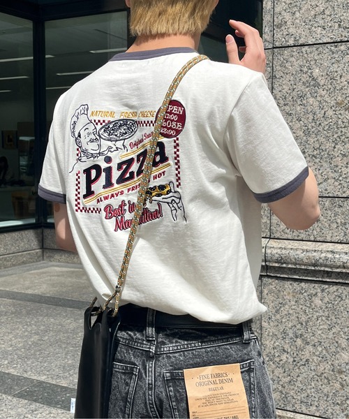CPCM(シーピーシーエム)の「バック刺繍リンガーT(Tシャツ/カットソー・レディース・オフホワイト/チャコールグレー・LARGE/MEDIUM/X-LARGE)」の20枚目の写真