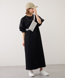 Pal collection | MA-1スリーブロングワンピース(ワンピース)