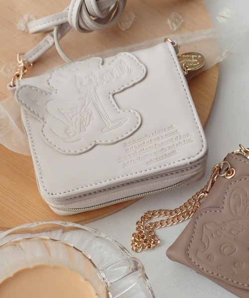TOM＆JERRY×Flapperラテカラーミニウォレット（財布）｜flapper_bags（フラッパー）