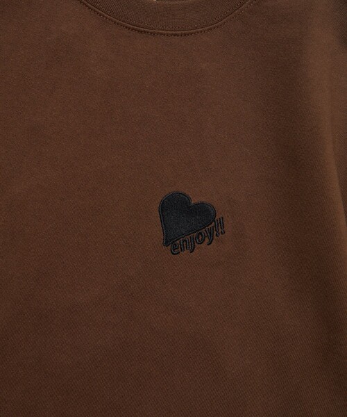 kaoyorinakami(カオヨリナカミ)の「KAOYORINAKAMI×FREAK’S STORE/カオヨリナカミ×フリークスストア Rabbit heart S/S/ラビット ハート ショートスリーブTシャツ/半袖Tシャツ/バックプリント/ハートモチーフ(Tシャツ/カットソー・メンズ・ホワイト/ブルーグリーン/ブラック/ブラウン・LARGE/MEDIUM/X-LARGE)」の8枚目の写真