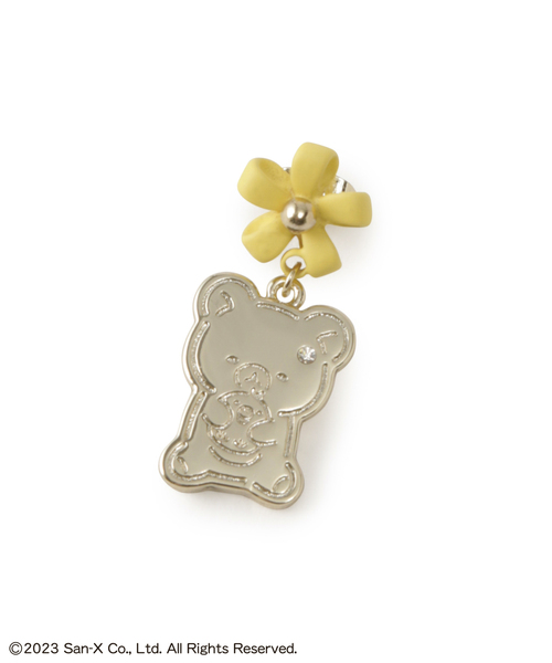 ROPE' PICNIC（ロペピクニック）の「【Rilakkuma(リラックマ) 】meets ROPE' PICNIC/マットフラワーピアス（ピアス（両耳用）・レディース・イエロー/キナリ/ラベンダー・FREE）」の13枚目の写真