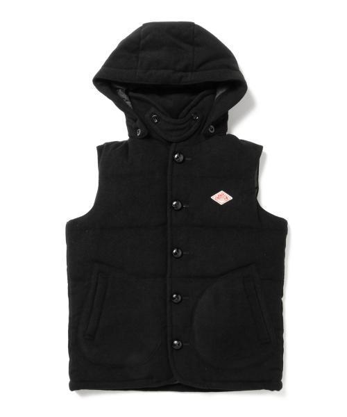 Ray BEAMS（レイビームス）の「DANTON × Ray BEAMS / 別注 モッサ ダウンベスト 15（ダウンベスト・レディース・グレー/ブラック/ネイビー・34）」の15枚目の写真