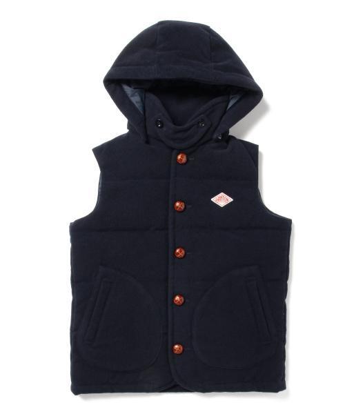 Ray BEAMS（レイビームス）の「DANTON × Ray BEAMS / 別注 モッサ ダウンベスト 15（ダウンベスト・レディース・グレー/ブラック/ネイビー・34）」の17枚目の写真