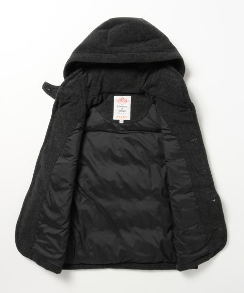 Ray BEAMS（レイビームス）の「DANTON × Ray BEAMS / 別注 モッサ ダウンベスト 15（ダウンベスト・レディース・グレー/ブラック/ネイビー・34）」の10枚目の写真