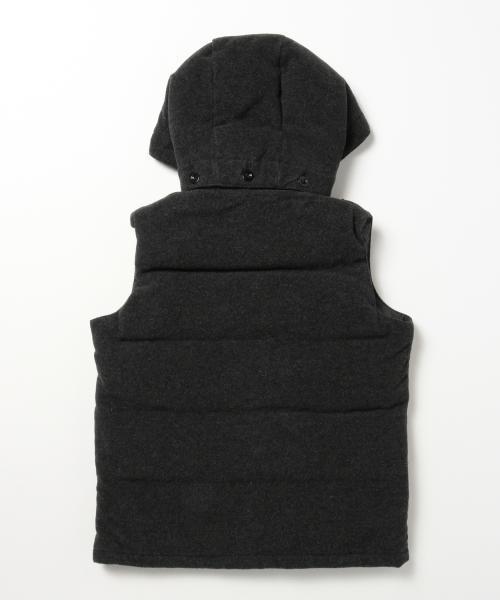 Ray BEAMS（レイビームス）の「DANTON × Ray BEAMS / 別注 モッサ ダウンベスト 15（ダウンベスト・レディース・グレー/ブラック/ネイビー・34）」の11枚目の写真