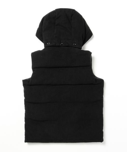 Ray BEAMS（レイビームス）の「DANTON × Ray BEAMS / 別注 モッサ ダウンベスト 15（ダウンベスト・レディース・グレー/ブラック/ネイビー・34）」の4枚目の写真