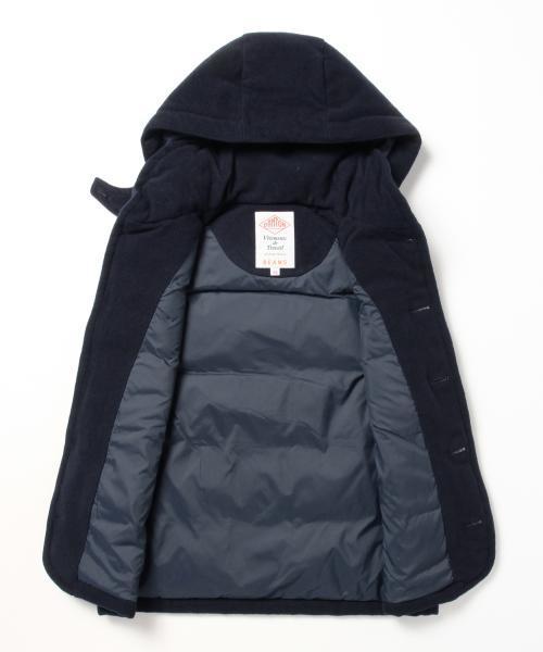 Ray BEAMS（レイビームス）の「DANTON × Ray BEAMS / 別注 モッサ ダウンベスト 15（ダウンベスト・レディース・グレー/ブラック/ネイビー・34）」の7枚目の写真