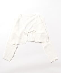 シアーニットカーディガン