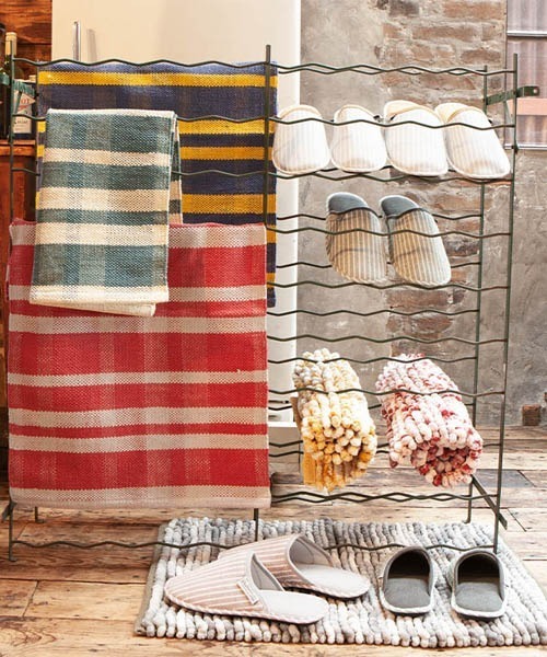 DULTON（ダルトン）の「COTTON HANDLOOM MAT 50×120/ コットン キッチンマット（ラグ/マット・メンズ・レッド/ブルー/グリーン・FREE）」の6枚目の写真