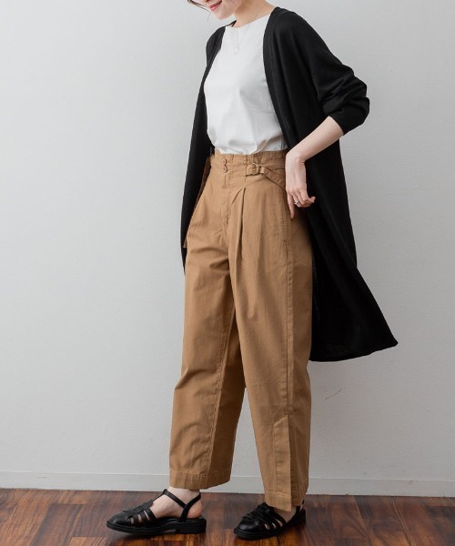 atONE(アットワン)の「atONE Vネックロングカーディガン(カーディガン/ボレロ・レディース・ネイビー/オフホワイト/ブラック/グレー・M-L/LL~3L/4L~5L)」の15枚目の写真