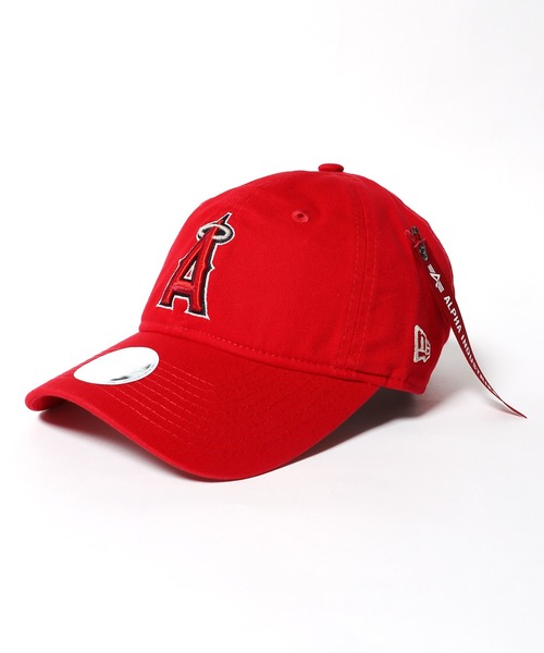 Alpha Industries(アルファインダストリーズ)の「ALPHA INDUSTRIES/アルファインダストリーズ×NEW ERA/ニューエラ W 920ALPHA E1 OTC コラボ キャップ(キャップ・メンズ・レッド系1/レッド系2/ブルー系3/ブラック/ブルー系1/ブルー系4/ブルー系2・FREE)」の6枚目の写真