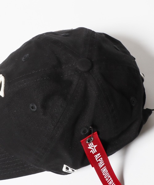 Alpha Industries(アルファインダストリーズ)の「ALPHA INDUSTRIES/アルファインダストリーズ×NEW ERA/ニューエラ W 920ALPHA E1 OTC コラボ キャップ(キャップ・メンズ・レッド系1/レッド系2/ブルー系3/ブラック/ブルー系1/ブルー系4/ブルー系2・FREE)」の14枚目の写真