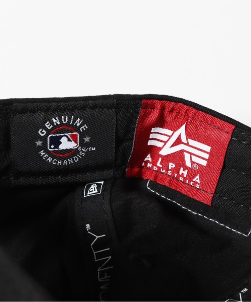 Alpha Industries(アルファインダストリーズ)の「ALPHA INDUSTRIES/アルファインダストリーズ×NEW ERA/ニューエラ W 920ALPHA E1 OTC コラボ キャップ(キャップ・メンズ・レッド系1/レッド系2/ブルー系3/ブラック/ブルー系1/ブルー系4/ブルー系2・FREE)」の19枚目の写真