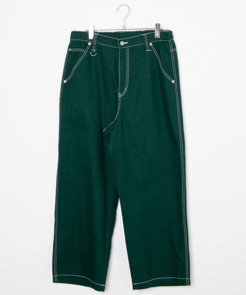 WEGO（ウィゴー）の「WEGO/ワーカーズパンツ（チノパンツ・メンズ・ブラック系その他/ナチュラル/ブラウン系その他/ダークグリーン/ブラック/ホワイト系その他・MEDIUM/LARGE）」の7枚目の写真