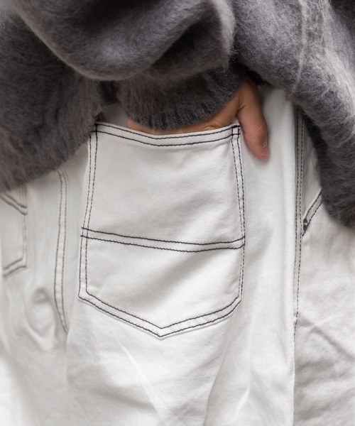 WEGO（ウィゴー）の「WEGO/ワーカーズパンツ（チノパンツ・メンズ・ブラック系その他/ナチュラル/ブラウン系その他/ダークグリーン/ブラック/ホワイト系その他・MEDIUM/LARGE）」の22枚目の写真