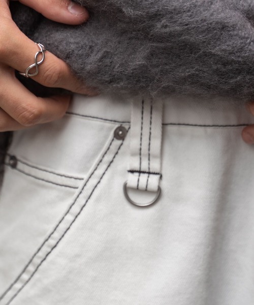 WEGO（ウィゴー）の「WEGO/ワーカーズパンツ（チノパンツ・メンズ・ブラック系その他/ナチュラル/ブラウン系その他/ダークグリーン/ブラック/ホワイト系その他・MEDIUM/LARGE）」の20枚目の写真