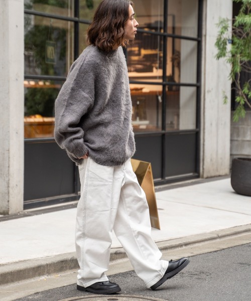 WEGO（ウィゴー）の「WEGO/ワーカーズパンツ（チノパンツ・メンズ・ブラック系その他/ナチュラル/ブラウン系その他/ダークグリーン/ブラック/ホワイト系その他・MEDIUM/LARGE）」の13枚目の写真