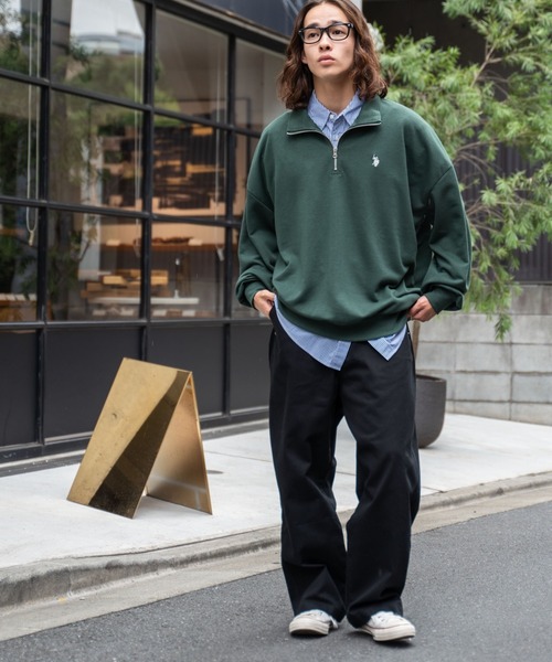 WEGO（ウィゴー）の「WEGO/ワーカーズパンツ（チノパンツ・メンズ・ブラック系その他/ナチュラル/ブラウン系その他/ダークグリーン/ブラック/ホワイト系その他・MEDIUM/LARGE）」の14枚目の写真