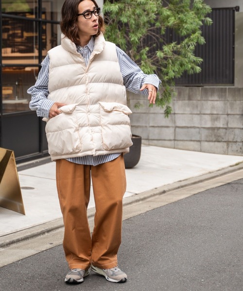 WEGO（ウィゴー）の「WEGO/ワーカーズパンツ（チノパンツ・メンズ・ブラック系その他/ナチュラル/ブラウン系その他/ダークグリーン/ブラック/ホワイト系その他・MEDIUM/LARGE）」の16枚目の写真