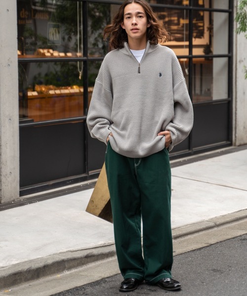 WEGO（ウィゴー）の「WEGO/ワーカーズパンツ（チノパンツ・メンズ・ブラック系その他/ナチュラル/ブラウン系その他/ダークグリーン/ブラック/ホワイト系その他・MEDIUM/LARGE）」の18枚目の写真