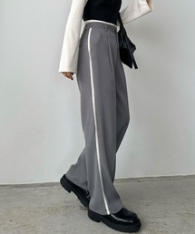 サイドラインスラックスパンツ