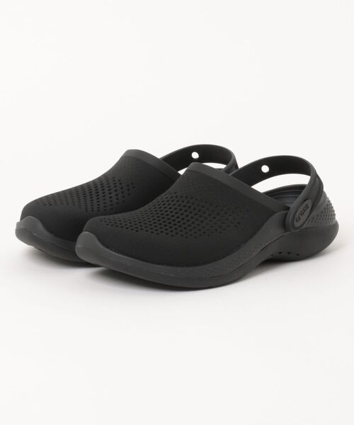 crocs（クロックス）の「《crocs》クロックス ライトライド 360 クロッグ（サンダル・メンズ・ブラック×グレー/ライトグレー/ネイビー系/ブラック×ブラック・28.0cm/27.0cm/26.0cm/25.0cm/22.0cm/23.0cm/24.0cm）」の2枚目の写真