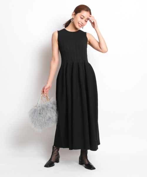 Mystrada（マイストラーダ）の「ホールガーメントベア切替ワンピース