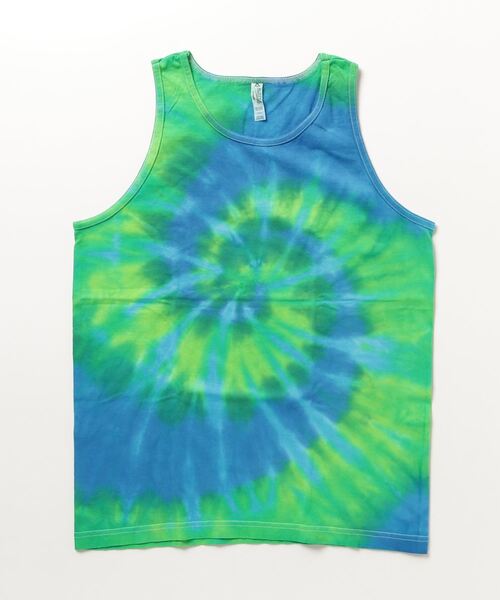 SAWINTO（ソイント）の「TIE DYE -  TIE DYE TANK TOP（タンクトップ・メンズ・その他/パープル系その他/ブルー系その他/ピンク系その他/その他1・X-LARGE/LARGE/MEDIUM）」の2枚目の写真