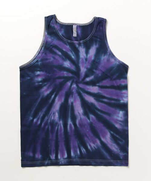 SAWINTO（ソイント）の「TIE DYE -  TIE DYE TANK TOP（タンクトップ・メンズ・その他/パープル系その他/ブルー系その他/ピンク系その他/その他1・X-LARGE/LARGE/MEDIUM）」の3枚目の写真