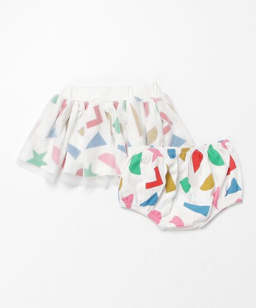 STELLA McCARTNEY(ステラマッカートニー)の「STELLA McCARTNEY (ステラマッカートニー) Baby スカート(スカート・キッズ・アイボリー・6M/9M/12M/18M/24M/36M)」の2枚目の写真