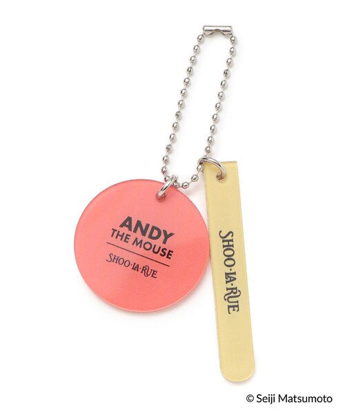 SHOO・LA・RUE（シューラルー）の「◆【ねずみのANDY】ブランケット（チャーム付き）（ブランケット・レディース・ブラウン系/ピンク系/グレー・00）」の8枚目の写真