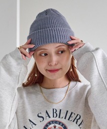 DISCOAT | メランジニットワッチ(ニットキャップ/ビーニー)