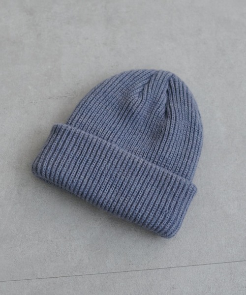 DISCOAT（ディスコート）の「メランジニットワッチ（ニットキャップ/ビーニー・レディース・ライトグレー/アイボリー/ブルー・FREE）」の12枚目の写真