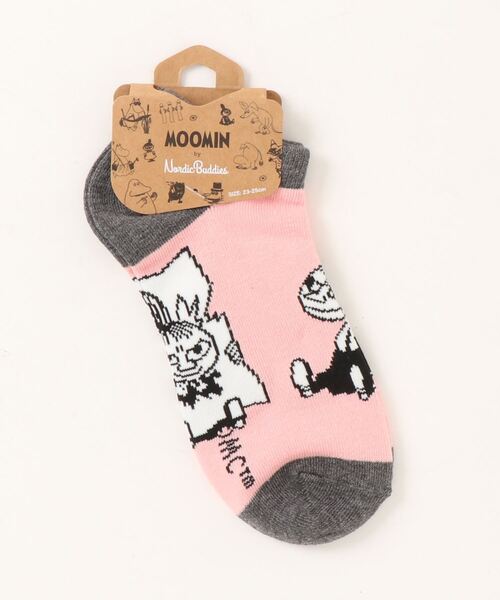 MOOMIN(ムーミン)の「MOOMIN / ムーミン くるぶし アンクルソックス 靴下 ANKLE SOCKS W NBJ(ソックス/靴下・レディース・ピンク/レッド/ベージュ/ブラック/グレー/ブルー/ブラック系その他・FREE)」の11枚目の写真