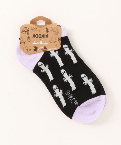MOOMIN(ムーミン)の「MOOMIN / ムーミン くるぶし アンクルソックス 靴下 ANKLE SOCKS W NBJ(ソックス/靴下・レディース・ピンク/レッド/ベージュ/ブラック/グレー/ブルー/ブラック系その他・FREE)」の13枚目の写真