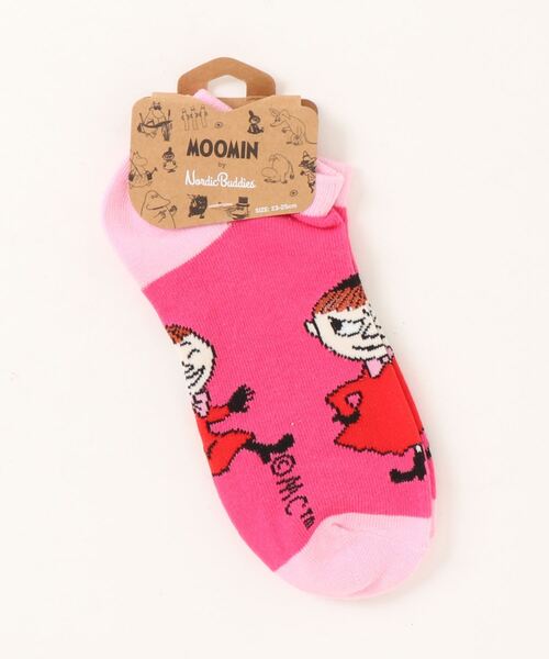 MOOMIN(ムーミン)の「MOOMIN / ムーミン くるぶし アンクルソックス 靴下 ANKLE SOCKS W NBJ(ソックス/靴下・レディース・ピンク/レッド/ベージュ/ブラック/グレー/ブルー/ブラック系その他・FREE)」の14枚目の写真