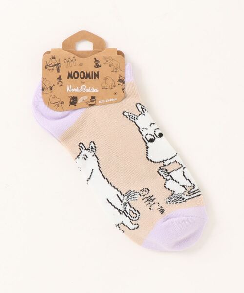 MOOMIN(ムーミン)の「MOOMIN / ムーミン くるぶし アンクルソックス 靴下 ANKLE SOCKS W NBJ(ソックス/靴下・レディース・ピンク/レッド/ベージュ/ブラック/グレー/ブルー/ブラック系その他・FREE)」の16枚目の写真