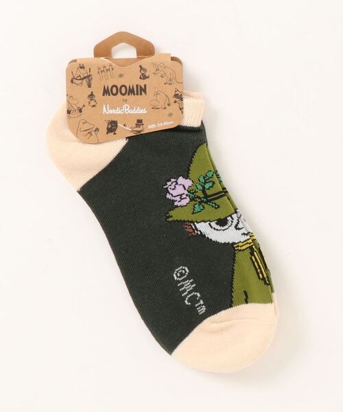 MOOMIN(ムーミン)の「MOOMIN / ムーミン くるぶし アンクルソックス 靴下 ANKLE SOCKS W NBJ(ソックス/靴下・レディース・ピンク/レッド/ベージュ/ブラック/グレー/ブルー/ブラック系その他・FREE)」の17枚目の写真